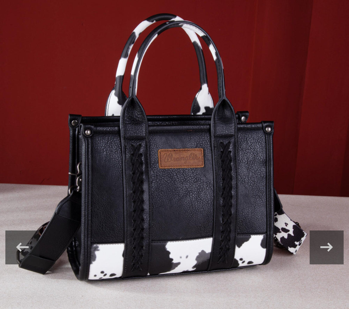 Wrangler Crossbody ~ Cow Print