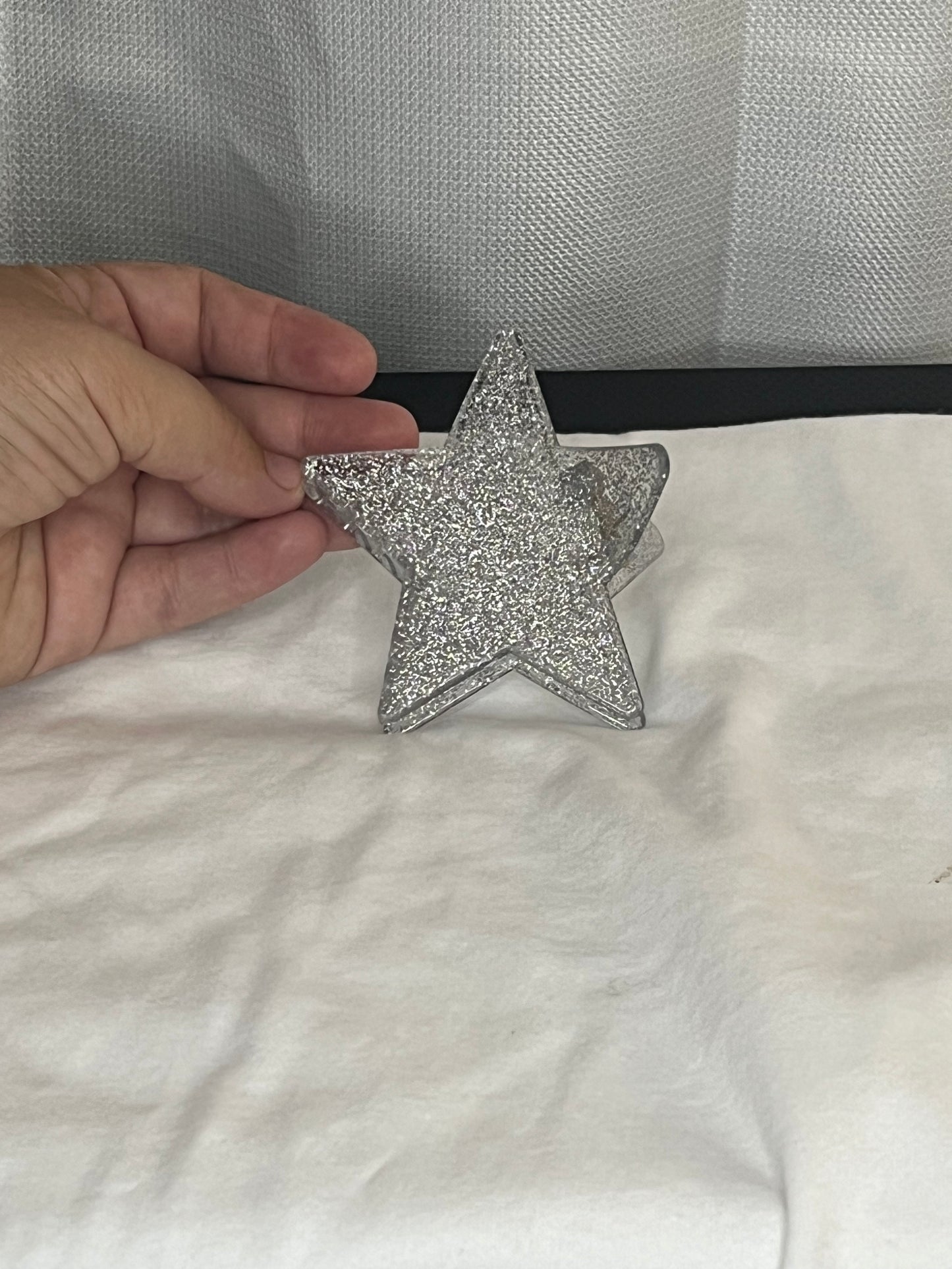 Glitter Star Claw Clip