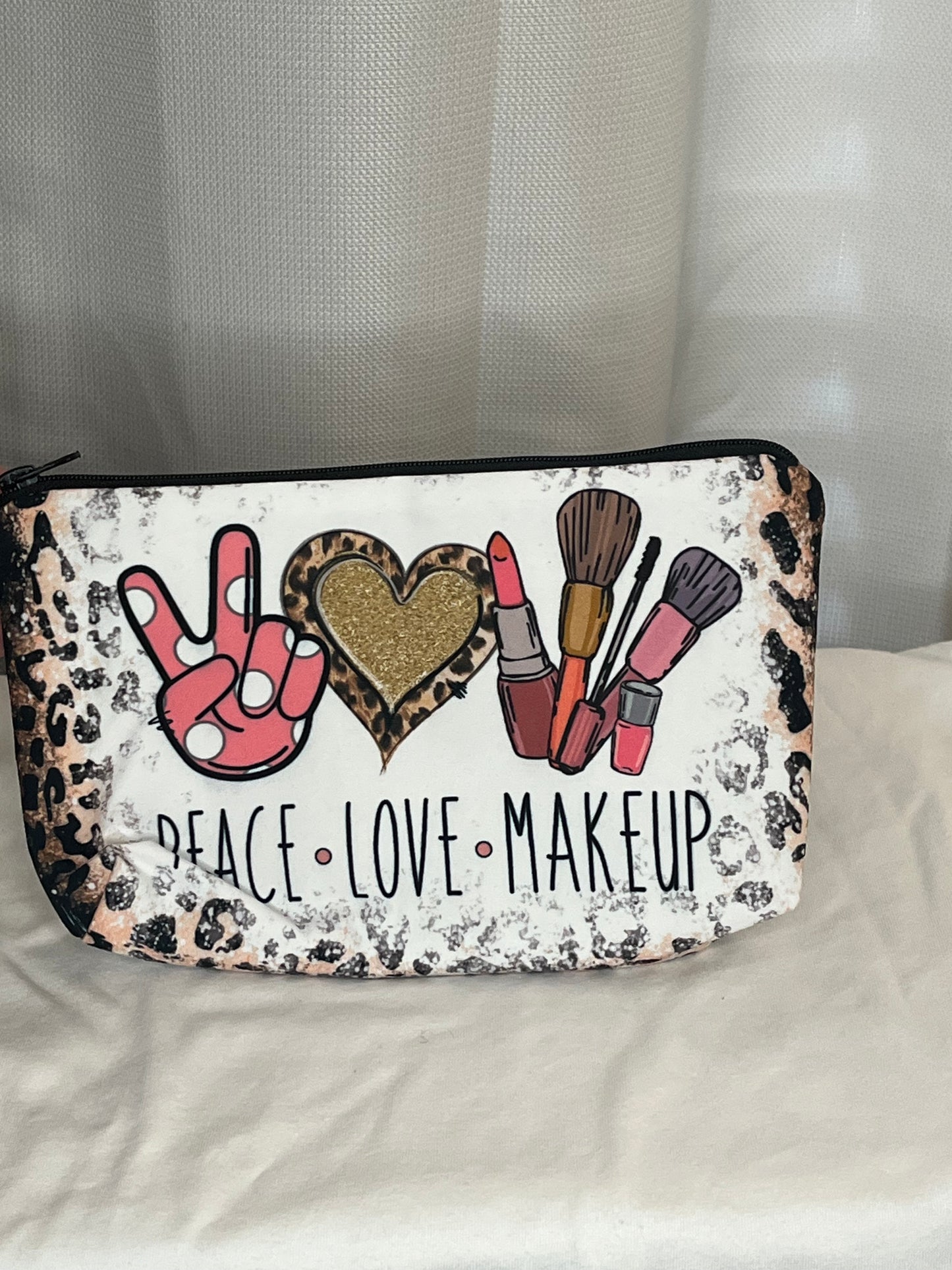 Leopard Makeup Bag