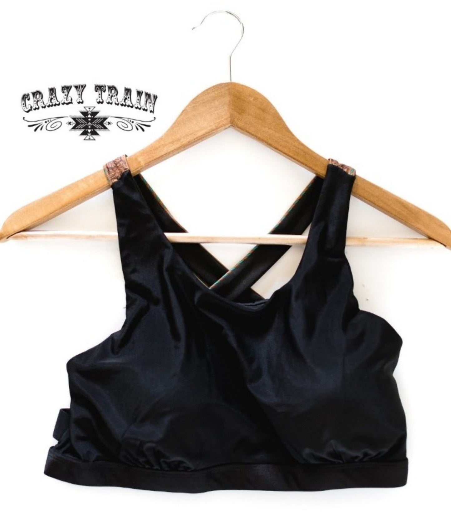 SADDLE STRAP SWIM TOP