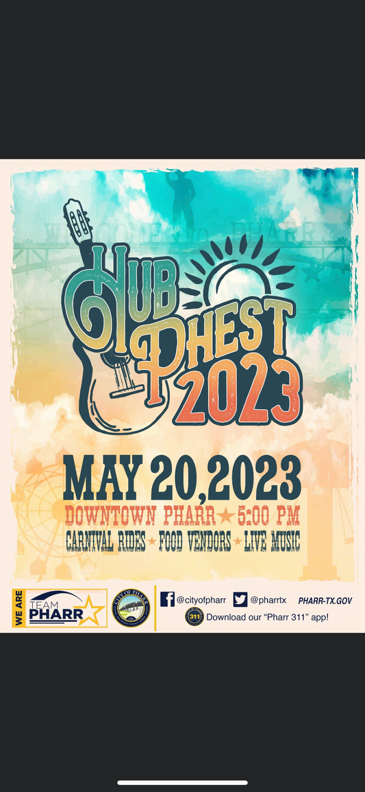 City of Pharr Tx., we are coming.