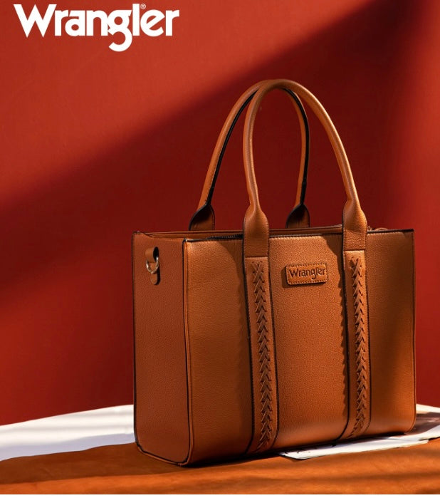WRANGLER CARRY ALL TOTE/CROSSBODY ~ Brown