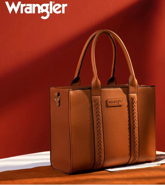 WRANGLER CARRY ALL TOTE/CROSSBODY ~ Brown