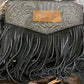 WRANGLER VINTAGE FLORAL FRINGE CROSSBODY