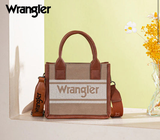Wrangler Logo Mini Crossbody-Khaki
