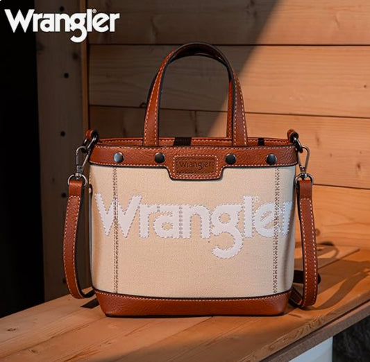 Wrangler Logo Mini Top Handle Tote/Crossbody