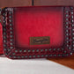 Wrangler Studded Wristlet/Crossbody-Red