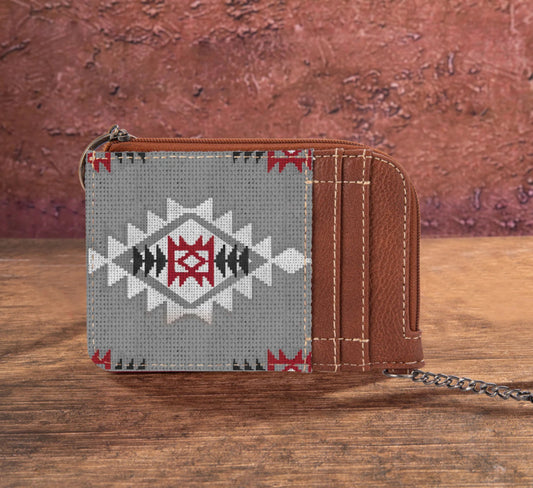 WRANGLER Southwestern Card Case~Lavender