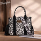 Wrangler Leopard Crossbody -Black