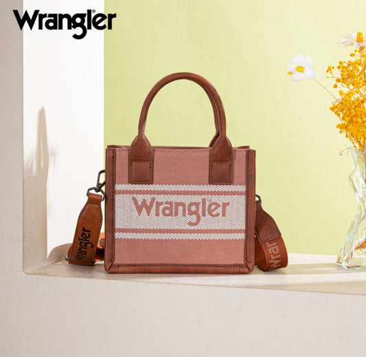 Wrangler Logo Mini Crossbody-PINK