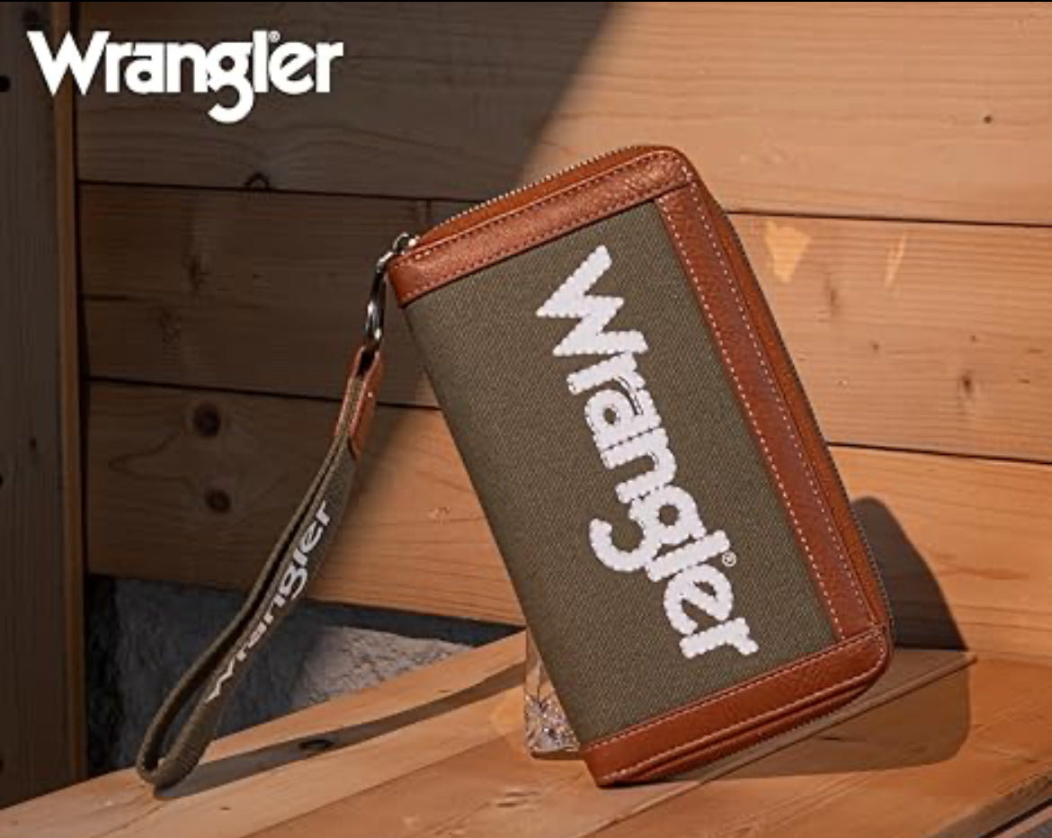Wrangler Logo Wallet/Wristlet