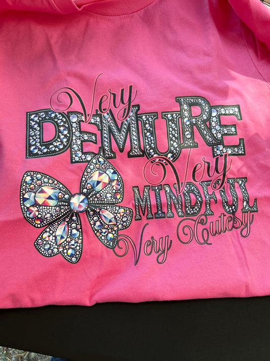 Very Demure Graphic tee