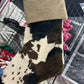 COW PRINT STOCKING