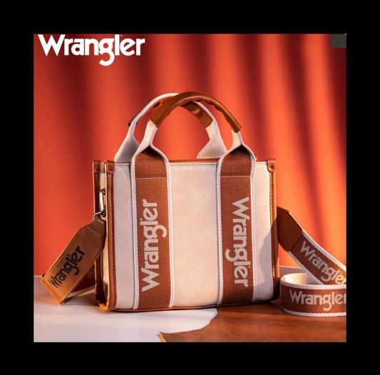 Wrangler Color Block tote/crossbody~Khaki