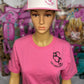 PSC Pink Tee with black lettering