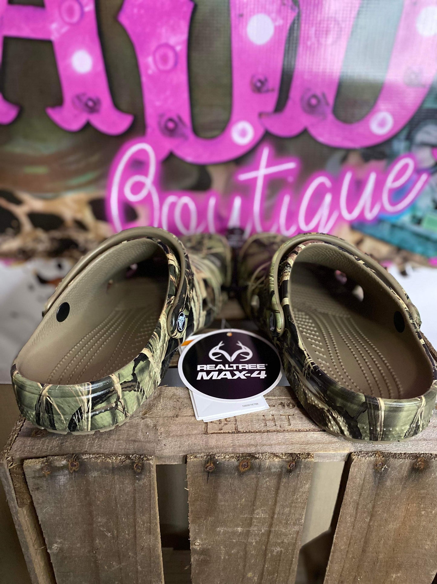 CROCS CLASSIC REAL TREE pop