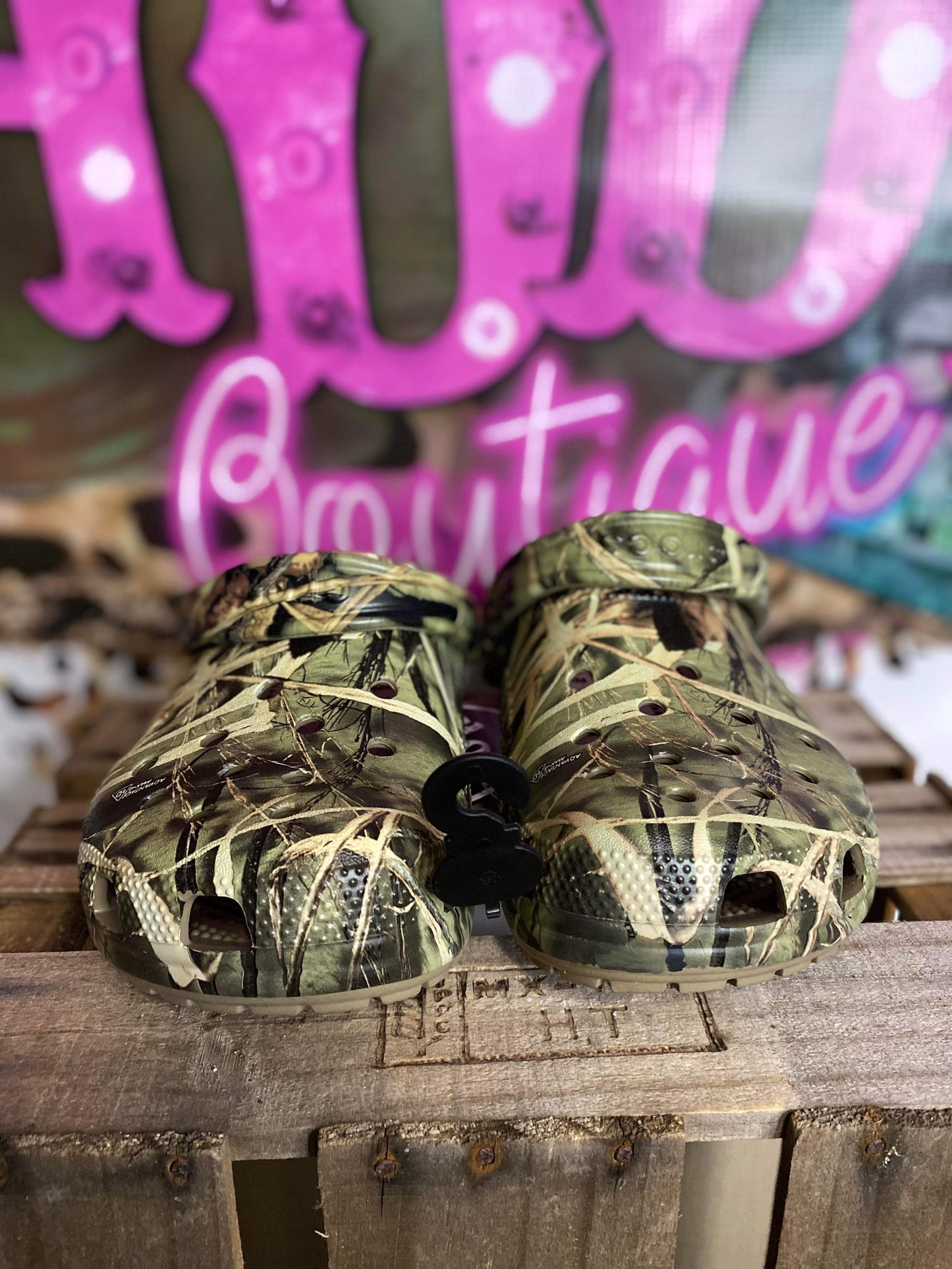 CROCS CLASSIC REAL TREE pop