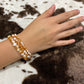 2 Color Bead Bracelet