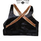 SADDLE STRAP SWIM TOP