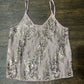 SWEETHEART SEQUINS CAMI TOP